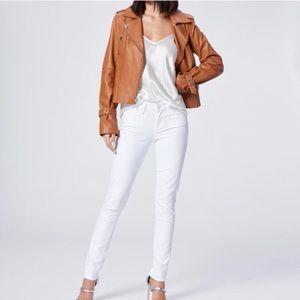 Paige Denim Skyline Ankle Peg Jeans White: Size 30